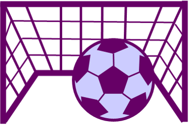 Soccer goal icon